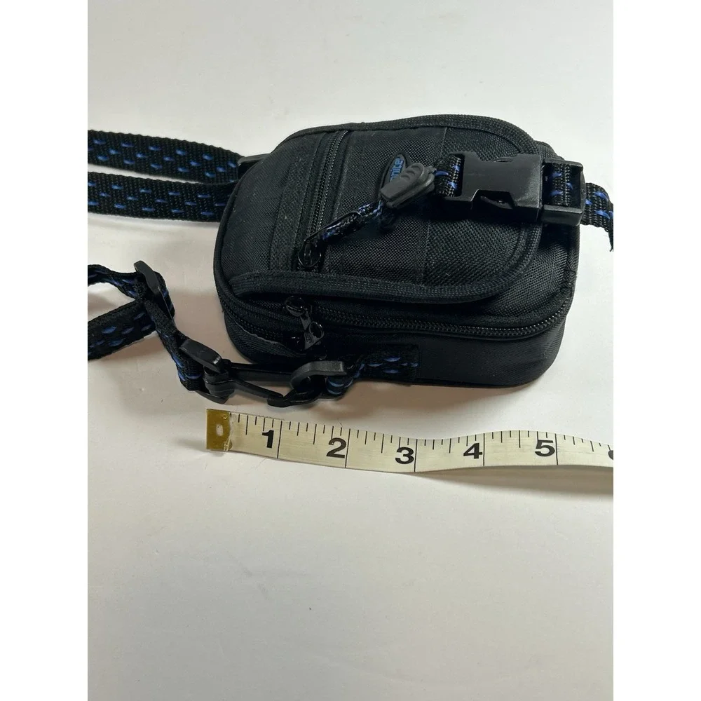 Samsonite Small Camera Bag Zipper Case With Shoulder Crossbody Strap & Belt Loop